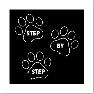 Step by step Posters and Art